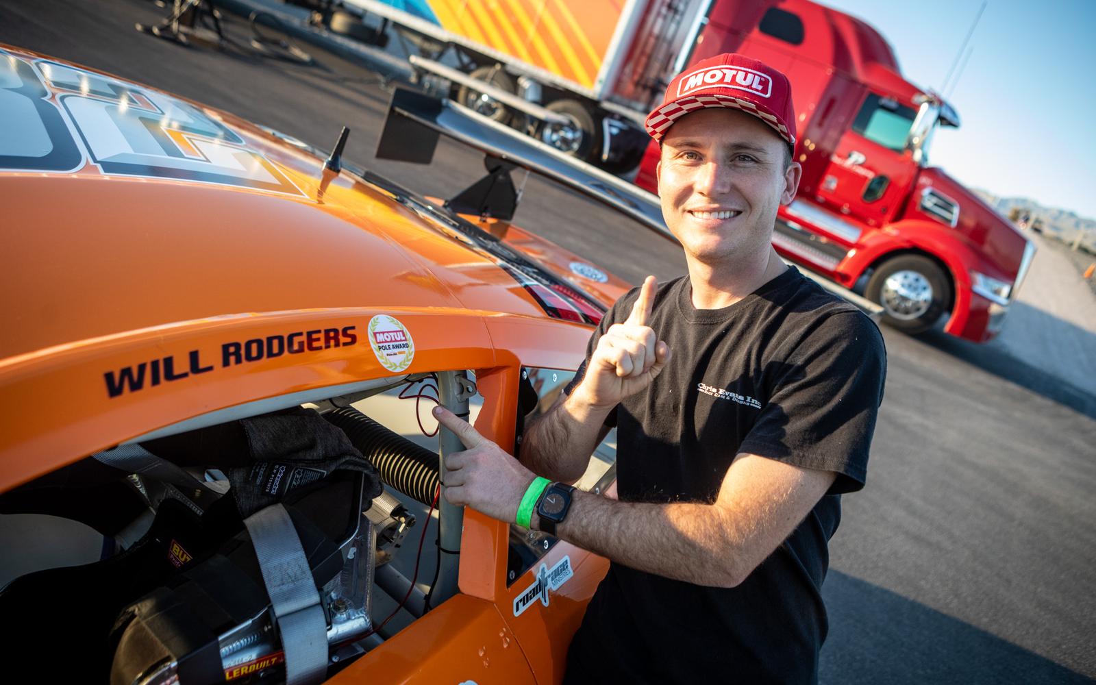 Will Rodgers Wins Overall Pole at Spring Mountain, Goble Paces TA2 Once Again